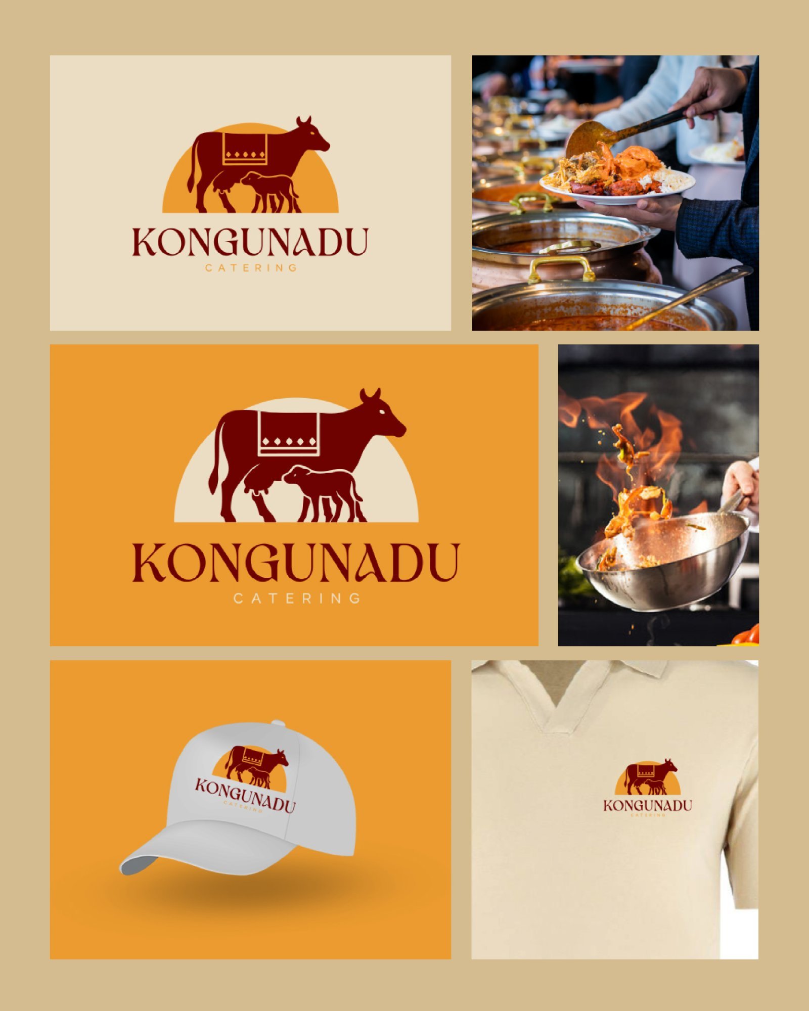 Kongunadu Catering — Food & Hospitality Brand by Arina Digital Adz