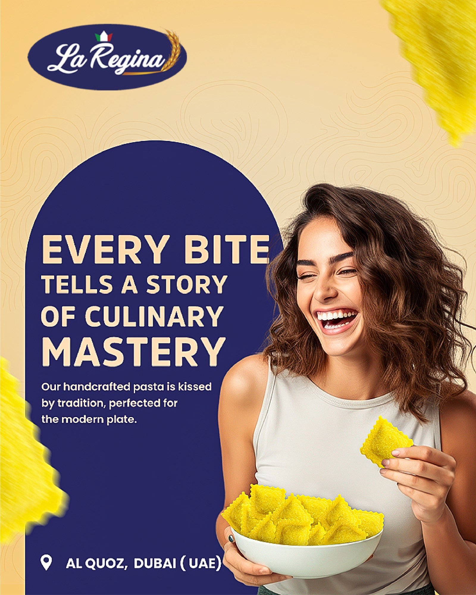 La Regina — Premium Restaurant Brand Dubai by Arina Digital Adz