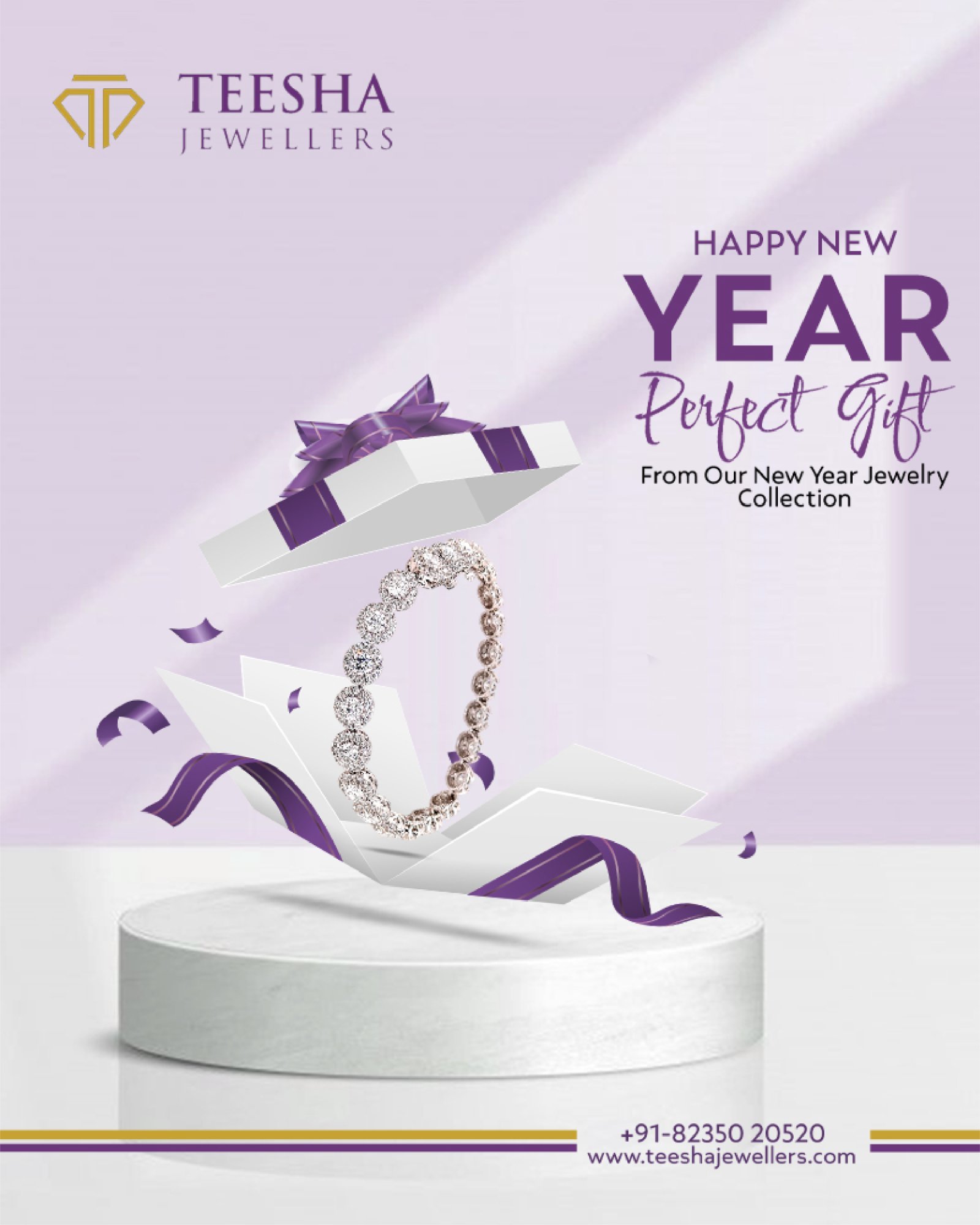 Teesha Jewellers — Luxury Jewellery Brand by Arina Digital Adz